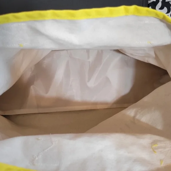 Ulta Canvas Tote Bag | Yellow, Sunshine - Picture 4 of 5